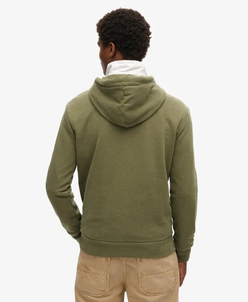 superdry Felpa Classic Vintage Logo Heritage in materiali riciclati 4/7
