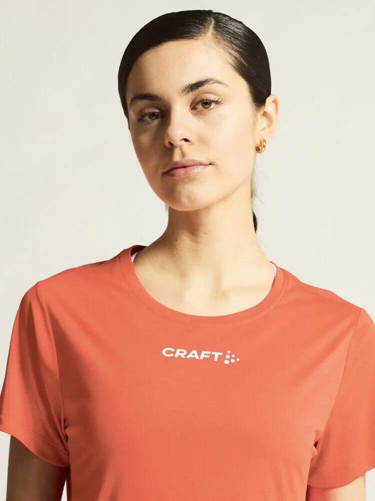 craft CORE Essence SS Tee 2 W – Camiseta de entrenamiento en poliéster reciclado 5/7