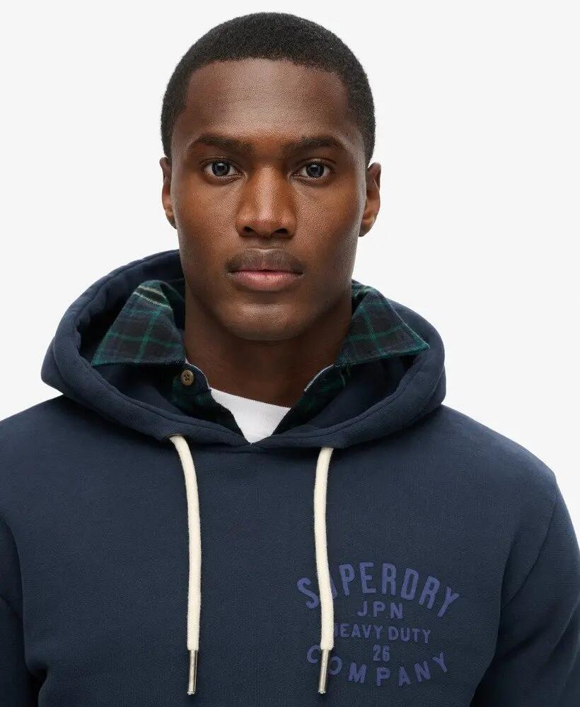 superdry Sudadera con capucha Machined Goods Workwear en algodón reciclado 3/6