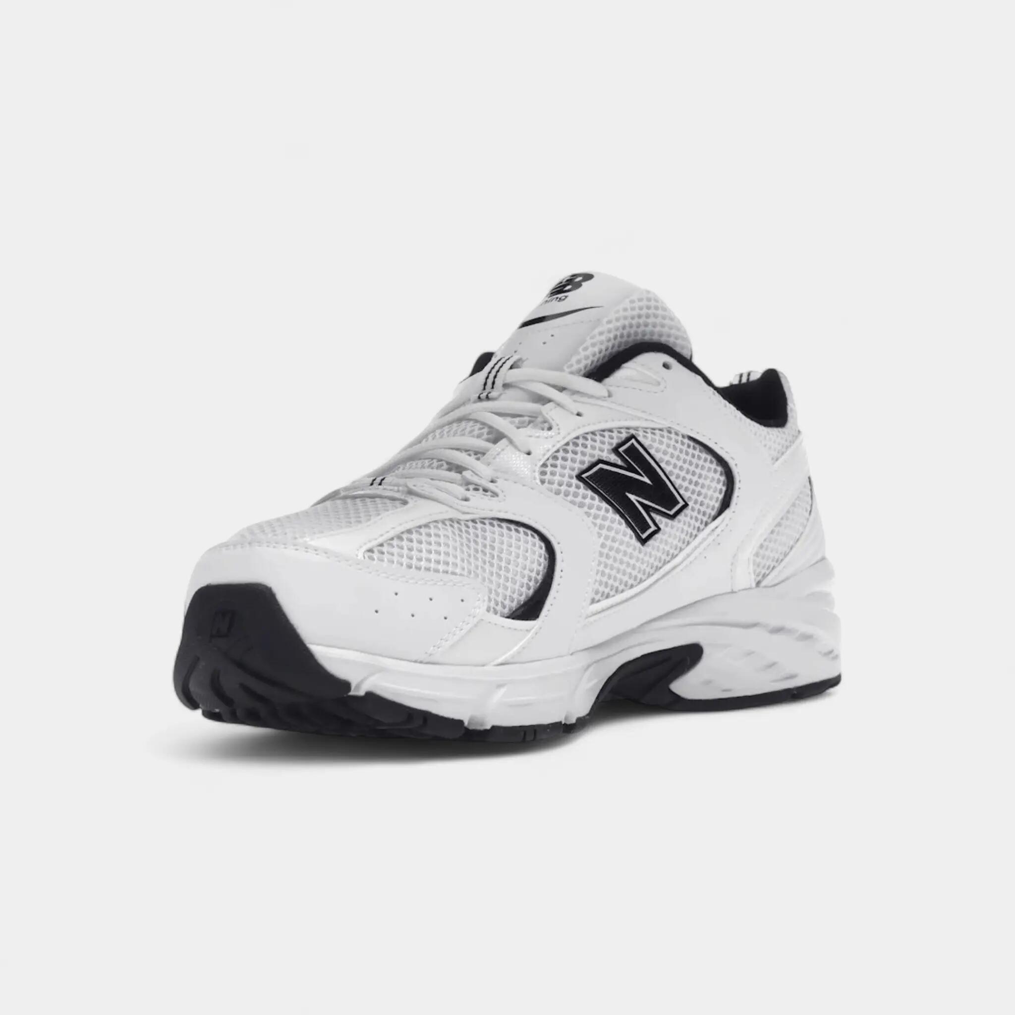 New Balance 530 White Black Details 3/5