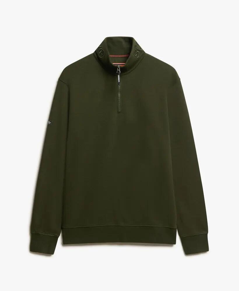 superdry Sweatshirt demi-zip Utility Logo en coton recyclé – Surplus Goods 6/6