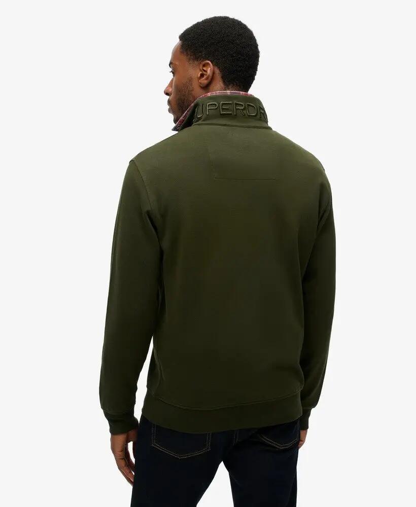superdry Sweatshirt demi-zip Utility Logo en coton recyclé – Surplus Goods 4/6