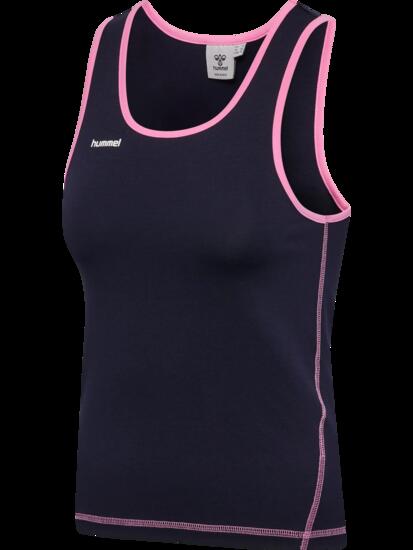 hummel T-shirt hmlI-D EASY TOP sans manches en coton bio NIGHT SKY