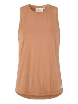 Craft collective singlet w dames top van gerecycled polyester en elastaan