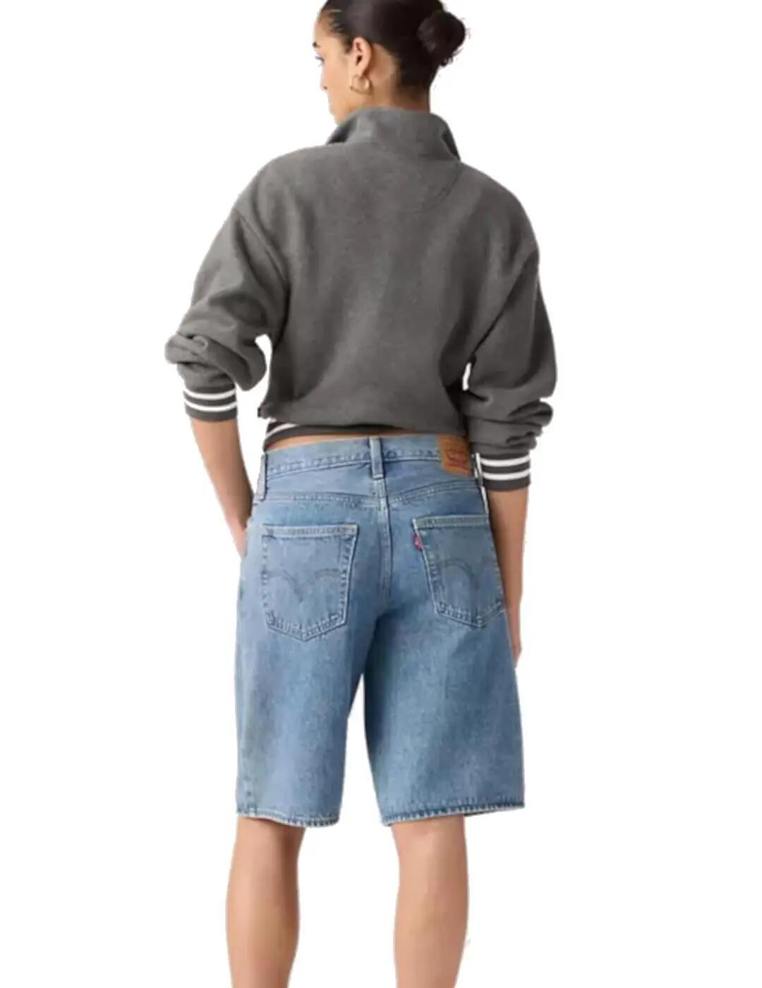 Shorts donna Levis Jorts middy blu. 4/4