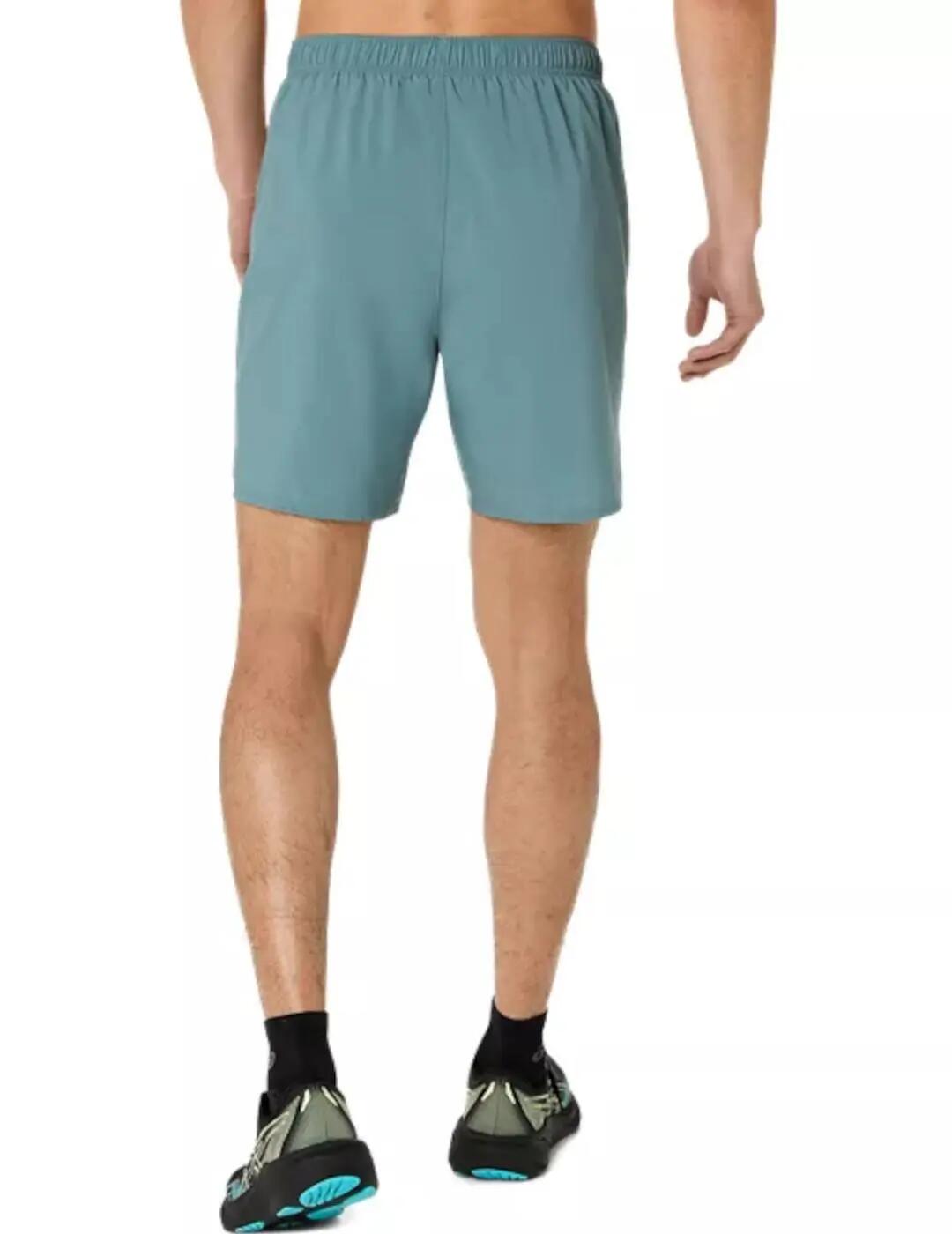 Bermudas und kurze Hosen für Herren Asics Icon 7in Grün. 3/5