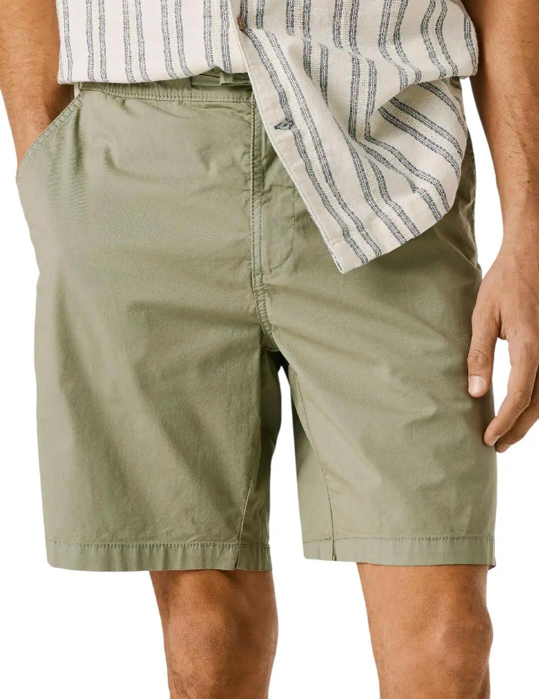 Shorts uomo Pepe jeans Relaxed pull on verde. 5/7