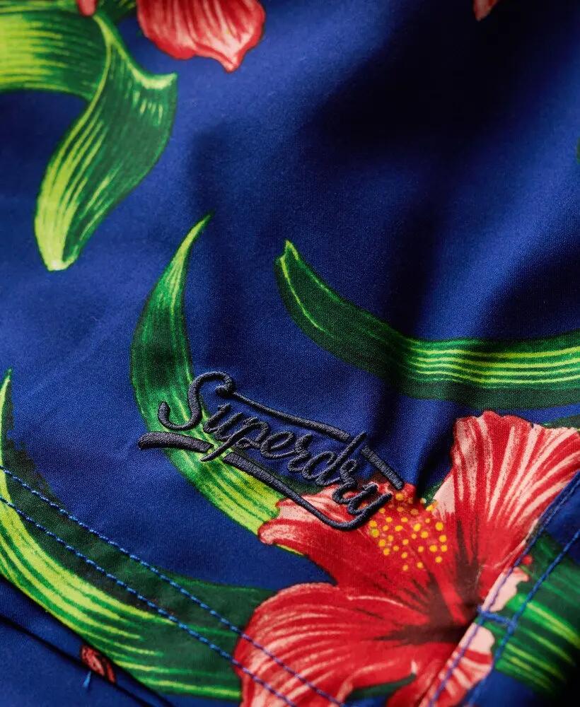superdry Short de bain imprimé hawaïen 17" en polyester recyclé 4/7