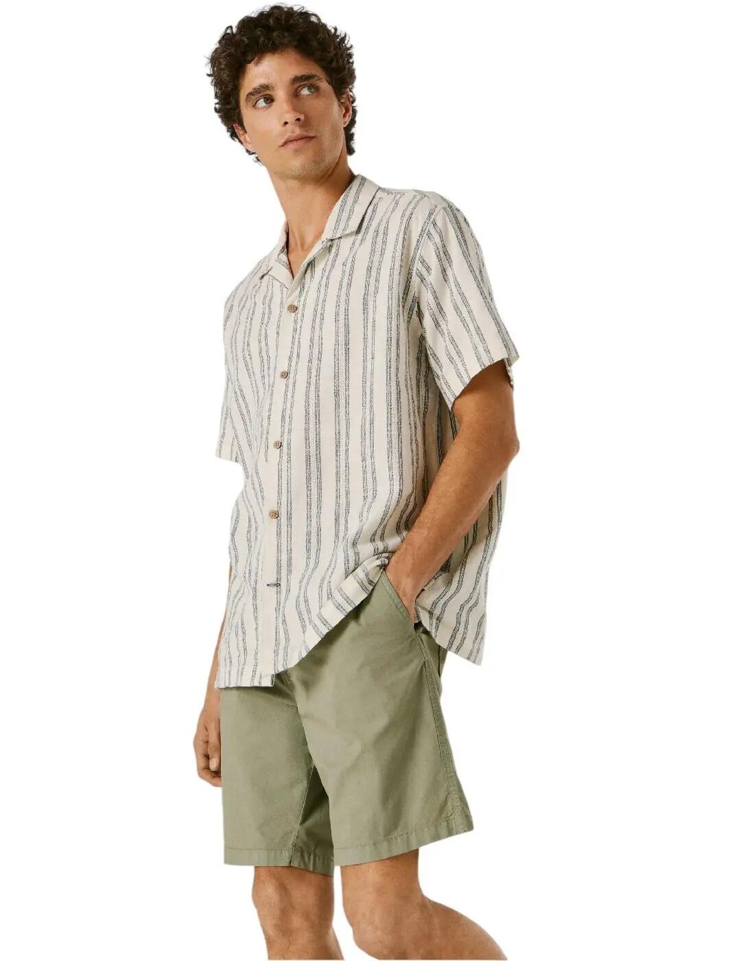 Shorts uomo Pepe jeans Relaxed pull on verde. 3/7