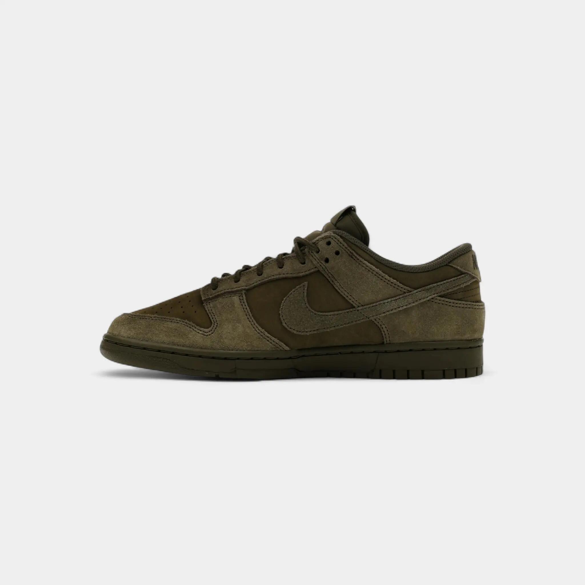 Nike Dunk Low SE Olive Canvas 4/5