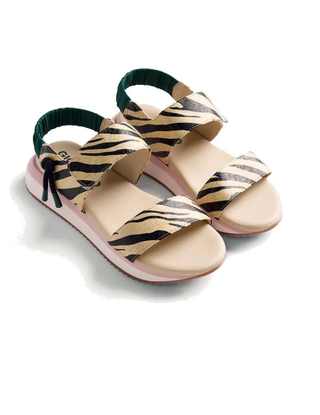 Sandales pour femme Gioseppo Eslov Camel. 2/4