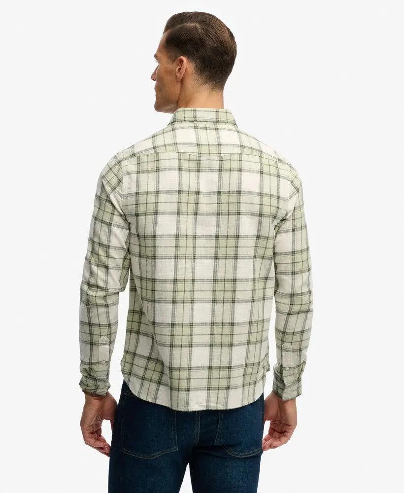 superdry Hemd The Merchant Store - Lite Check aus Bio-Baumwolle 6/6