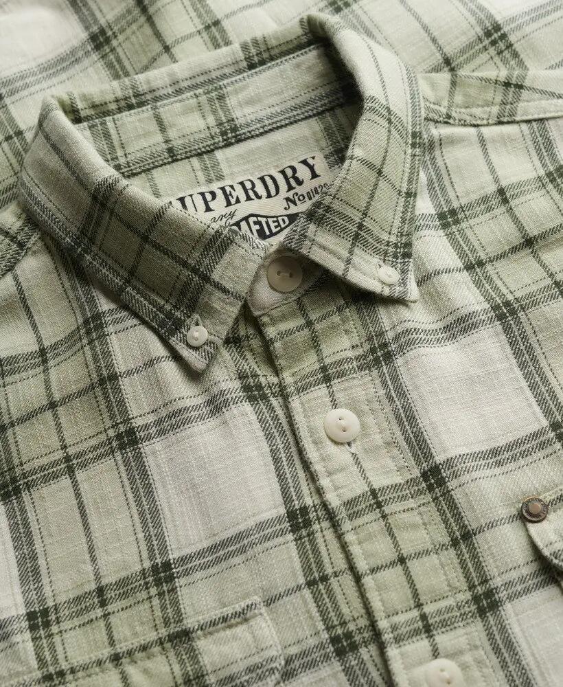 superdry Hemd The Merchant Store - Lite Check aus Bio-Baumwolle 5/6