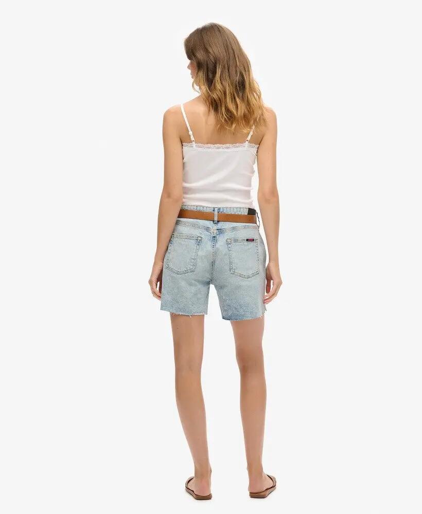 superdry Mid Rise Cut off Shorts – ganga estilo vintage 3/5