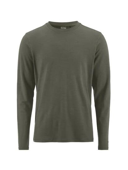 craft Wool Jersey LS CN M – Langarmshirt aus Merinowolle, 95% Wolle