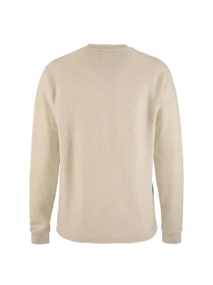 craft Wool Waffle RN W – T-shirt manga comprida em lã e lyocell 3/7