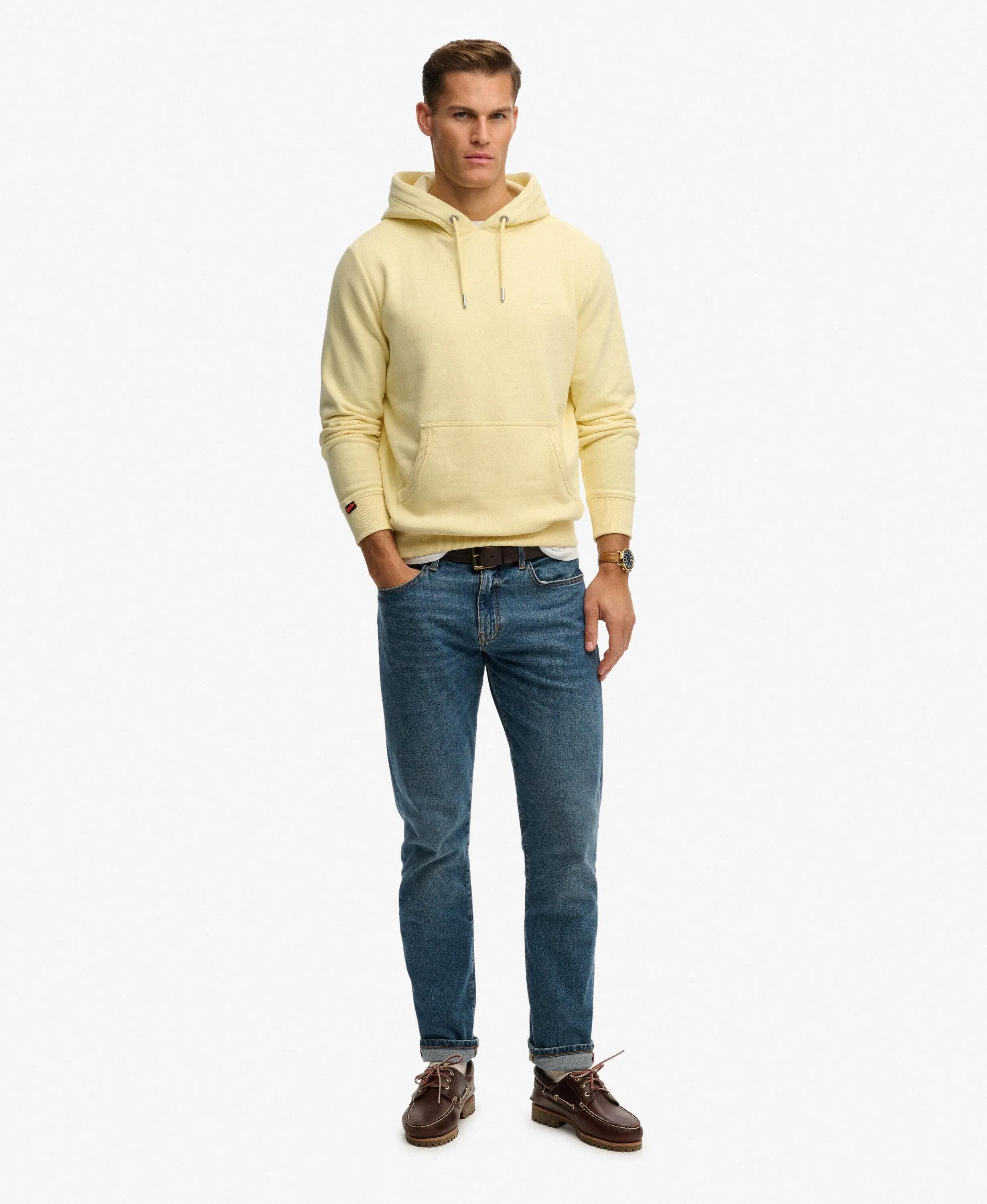 superdry Felpa con cappuccio Essential Logo taglio loose in cotone riciclato 3/7