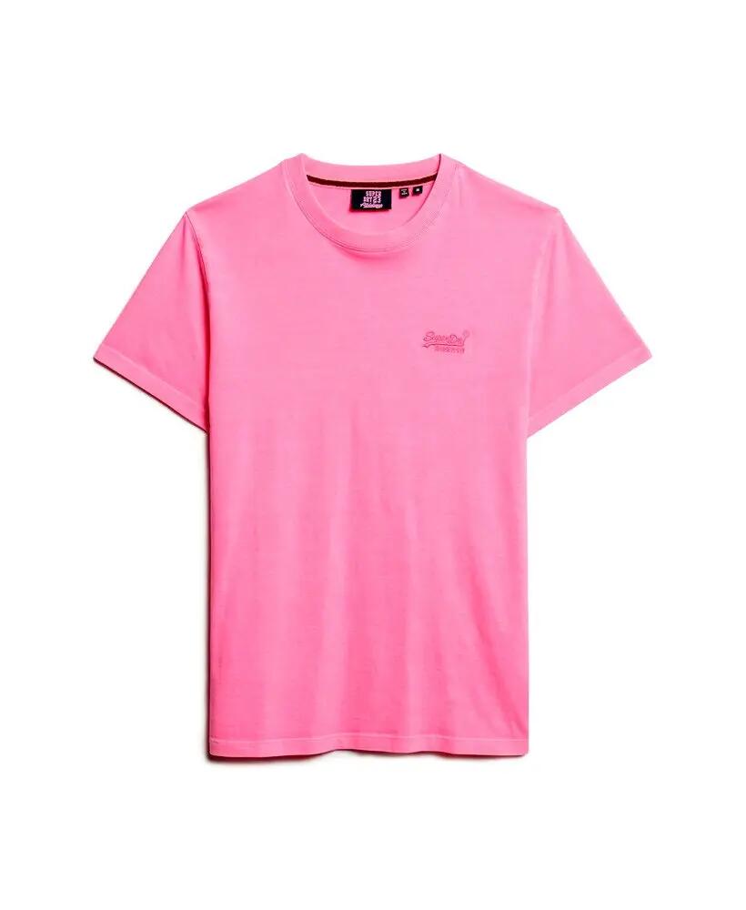 superdry Camiseta Essential Logo bordado neón de algodón 7/7