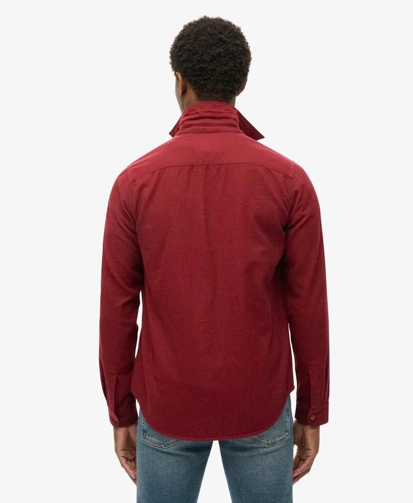 superdry Camicia Trailsman Relaxed Fit in flanella - 100% Cotone Biologico 4/4