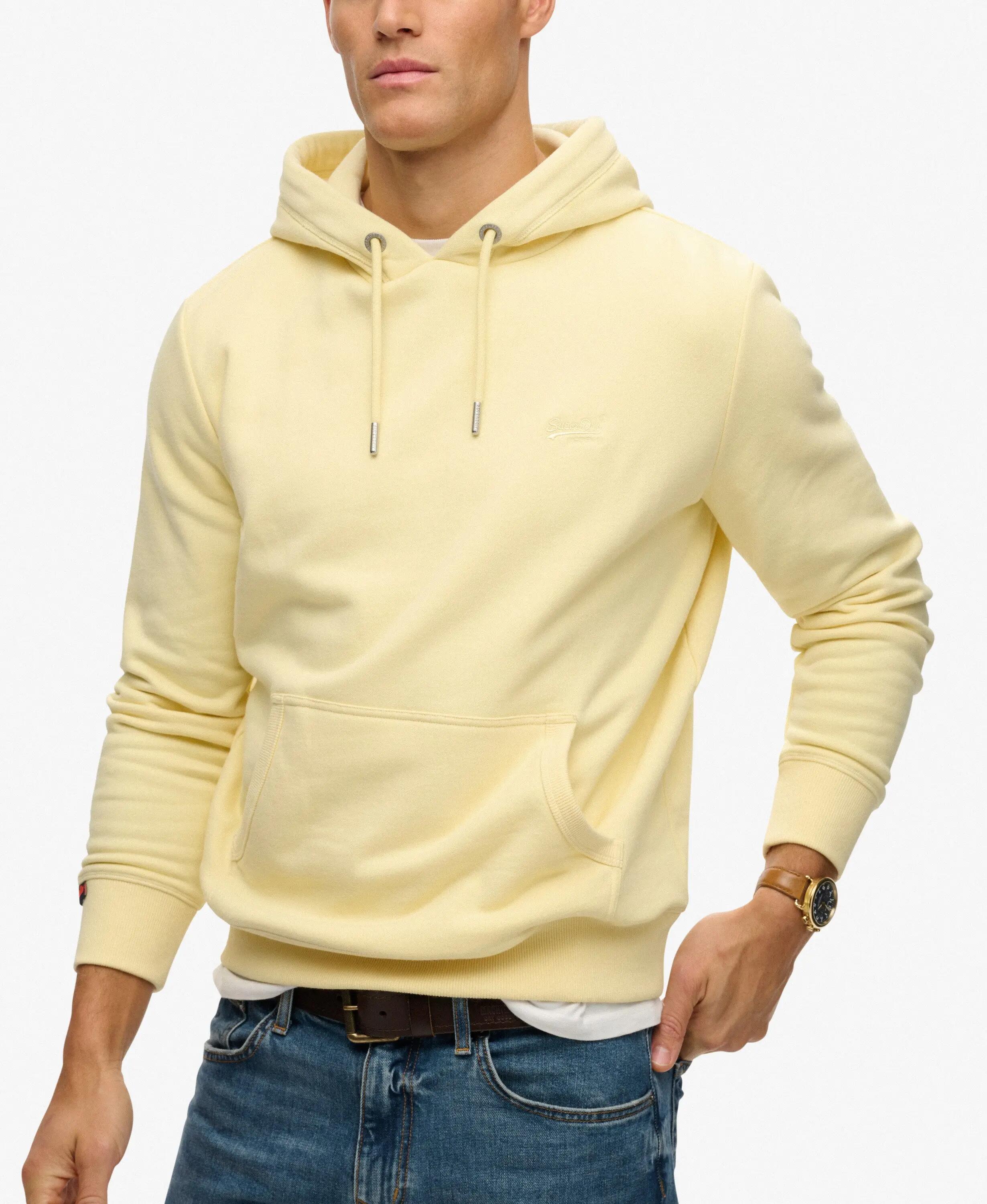 superdry Felpa con cappuccio Essential Logo taglio loose in cotone riciclato 2/7