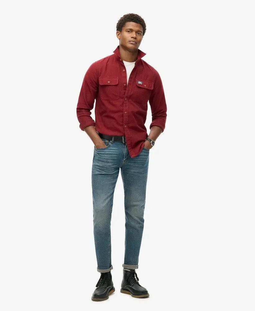 superdry Camicia Trailsman Relaxed Fit in flanella - 100% Cotone Biologico 2/4