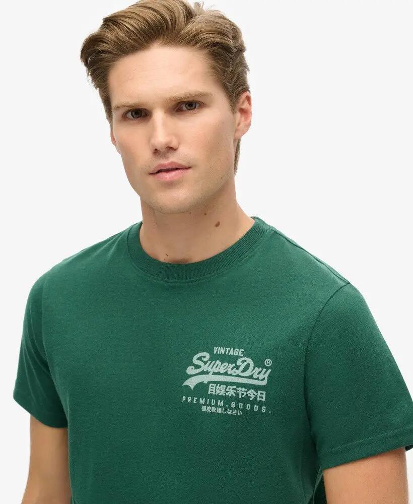 superdry T-shirt Classic Vl Heritage Chest en coton recyclé 3/7
