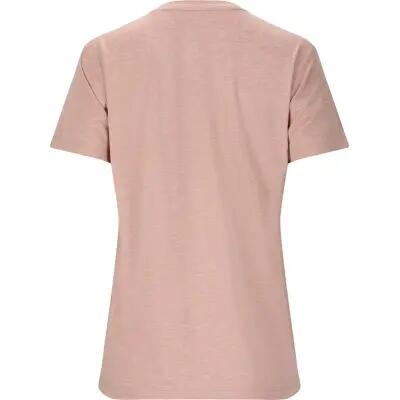 endurance T-shirt Alvaly W Melange S/S – Violet Ice, 90% polyester 2/4