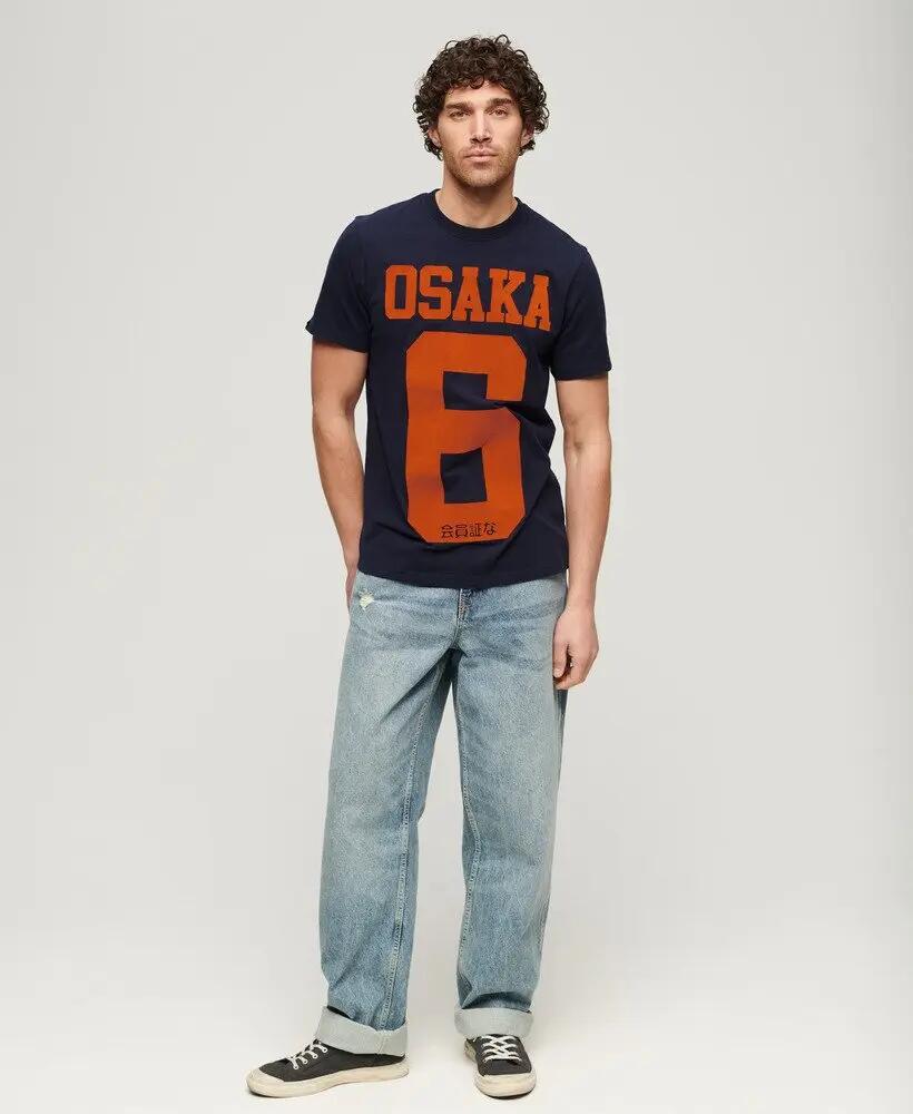 superdry T-shirt Osaka Graphic en polyester et coton recyclés 5/6