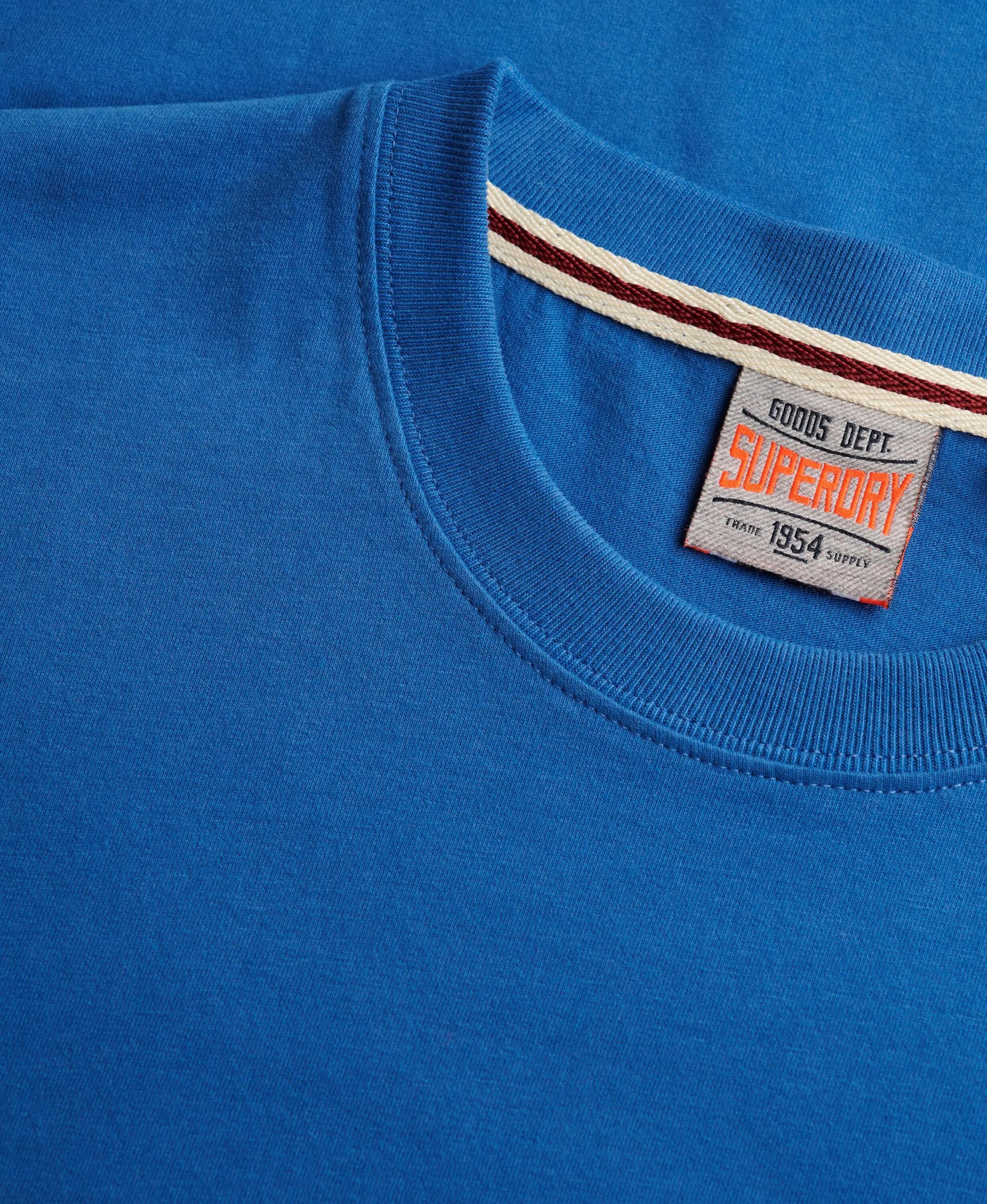 superdry T-shirt SD&Co bordada em algodão biológico - slim fit – Monaco 6/7