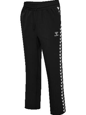 Hummel hmlroot track pants — retro trackbroek van gerecycled polyester – black