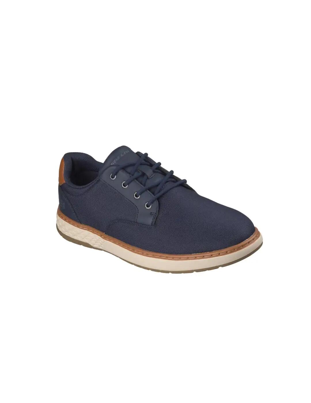 Chaussures pour hommes Skechers, marine. 3/4