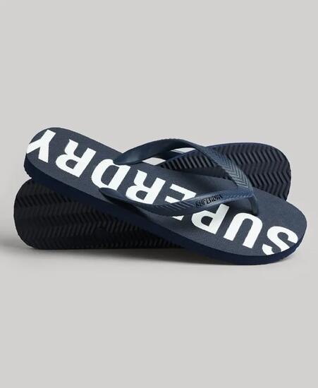 superdry tongs Code Core Sport en caoutchouc et EVA – ECLIPSE NAVY/OPTIC