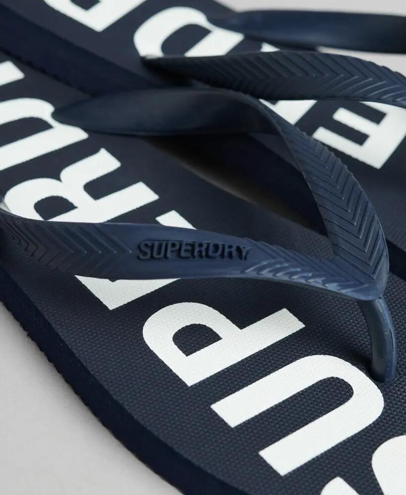 superdry Code Core Sport Flip Flops – Eclipse Marineblau/Optic 3/3