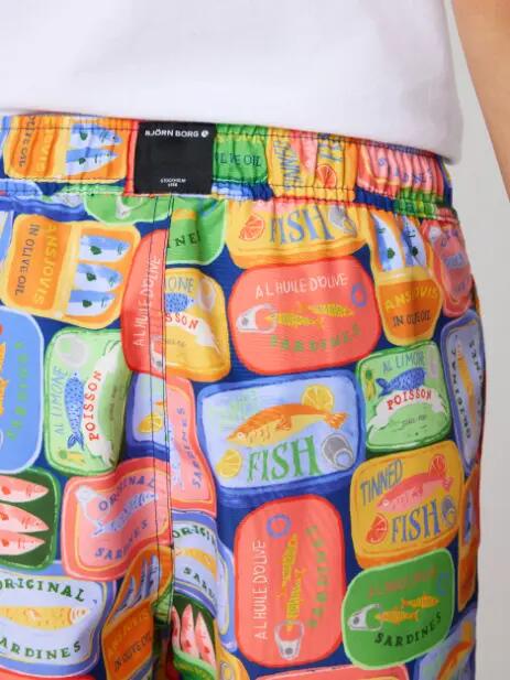 bjorn_borg BORG PRINT SWIM SHORTS BB SARDINES 1 4/5