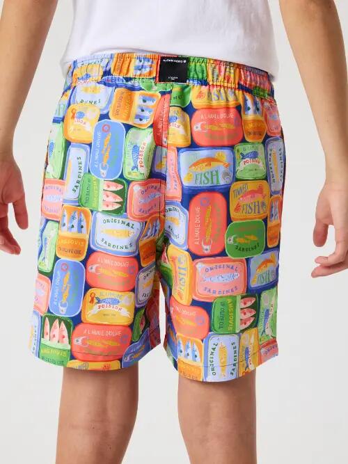 bjorn_borg BORG PRINT SWIM SHORTS BB SARDINES 1 2/5