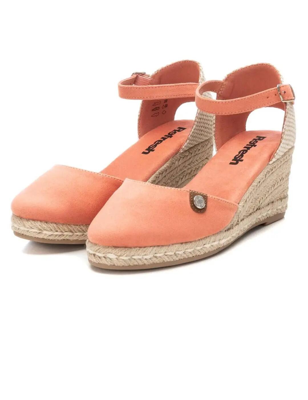 Sandalias para Mujer Refresh 171882  Coral 4/4