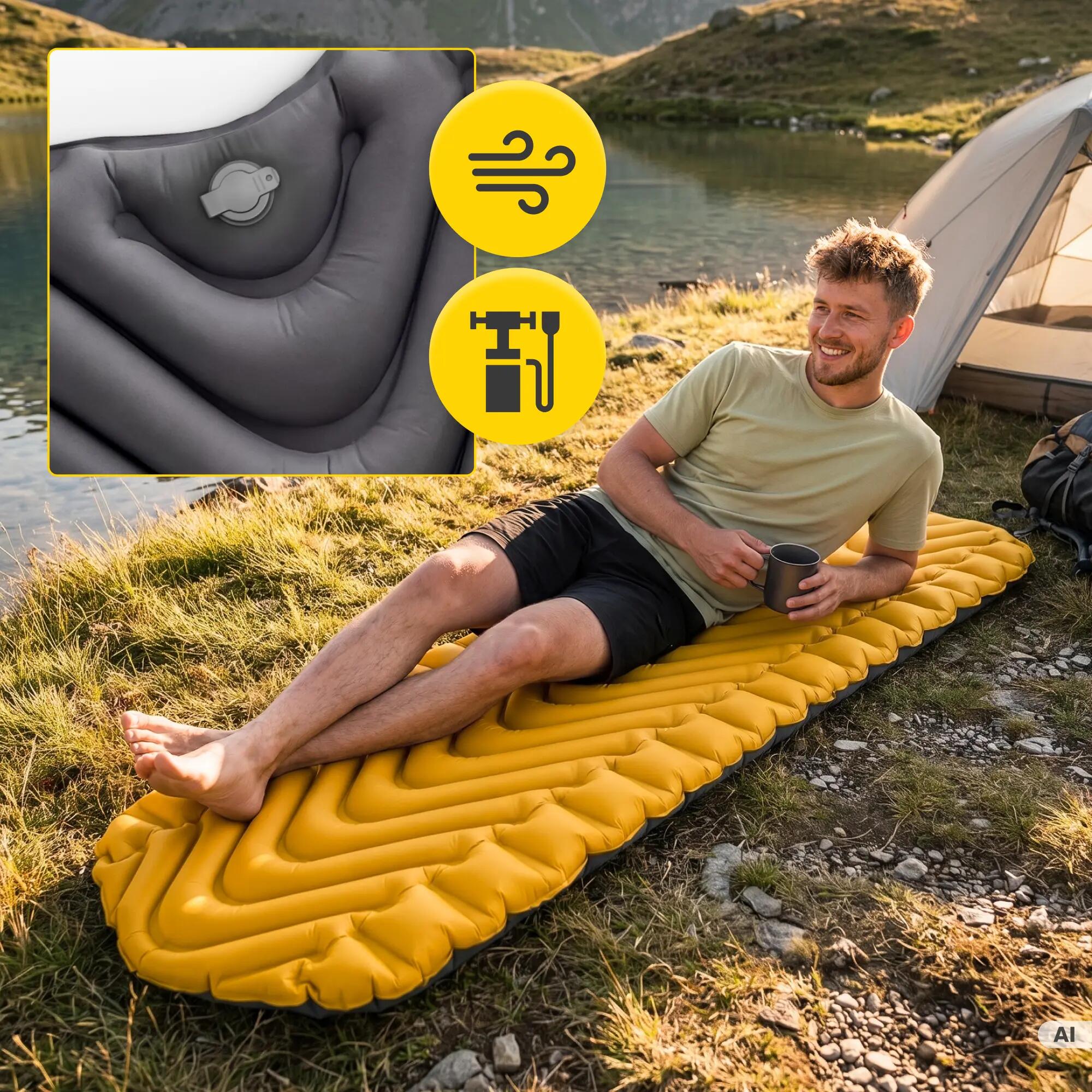Ultralehká turistická karimatka AeroHIKE 6/15