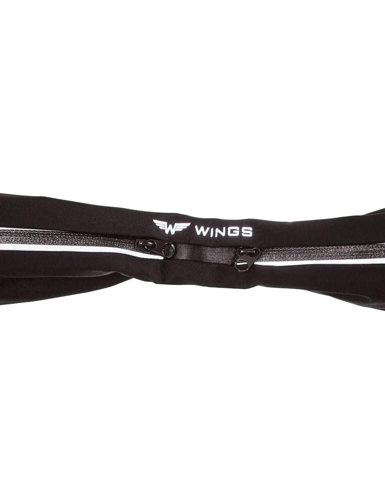 Verborgen heuptasje WINGS met elastische band BLACK 8/8
