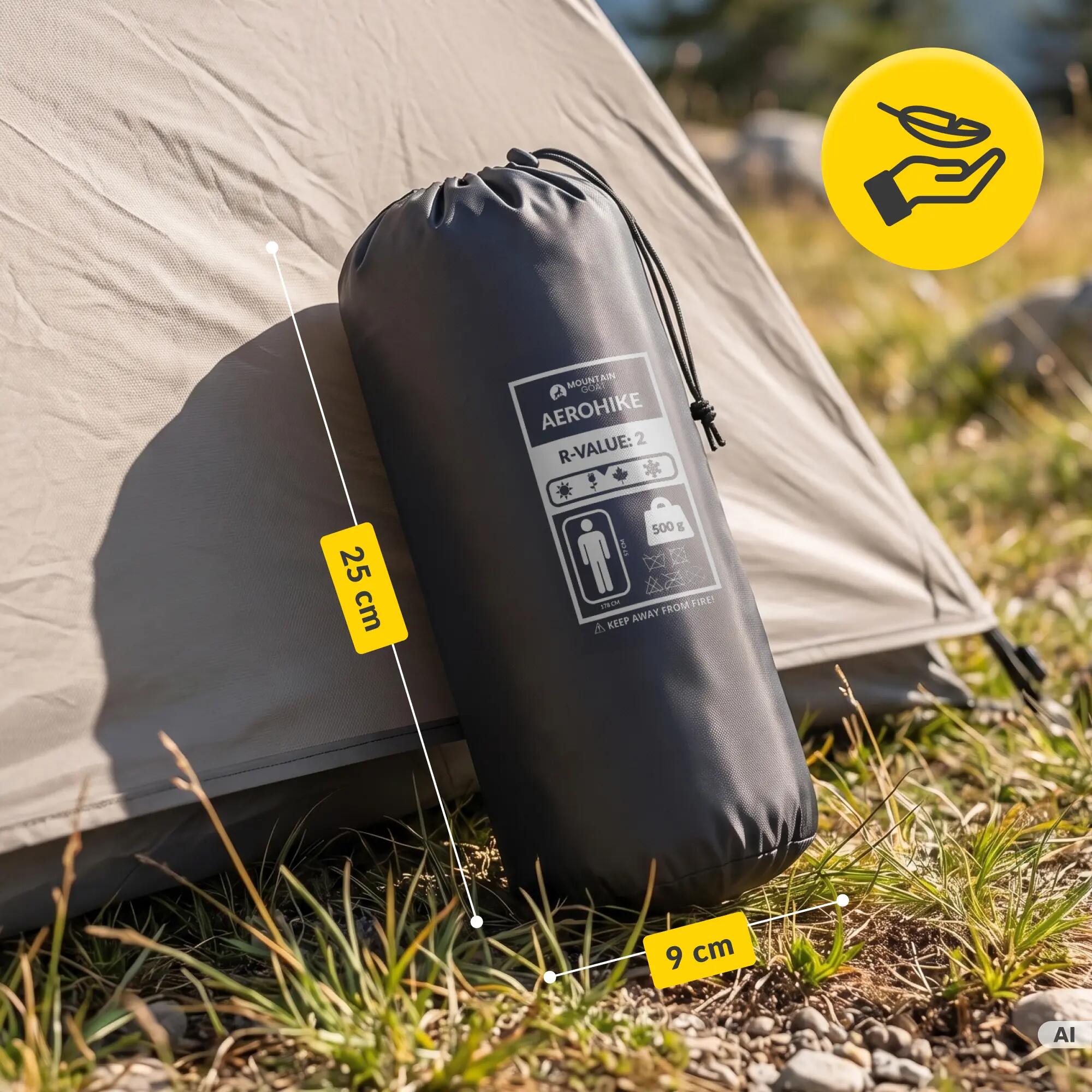 Ultralehká turistická karimatka AeroHIKE 5/15