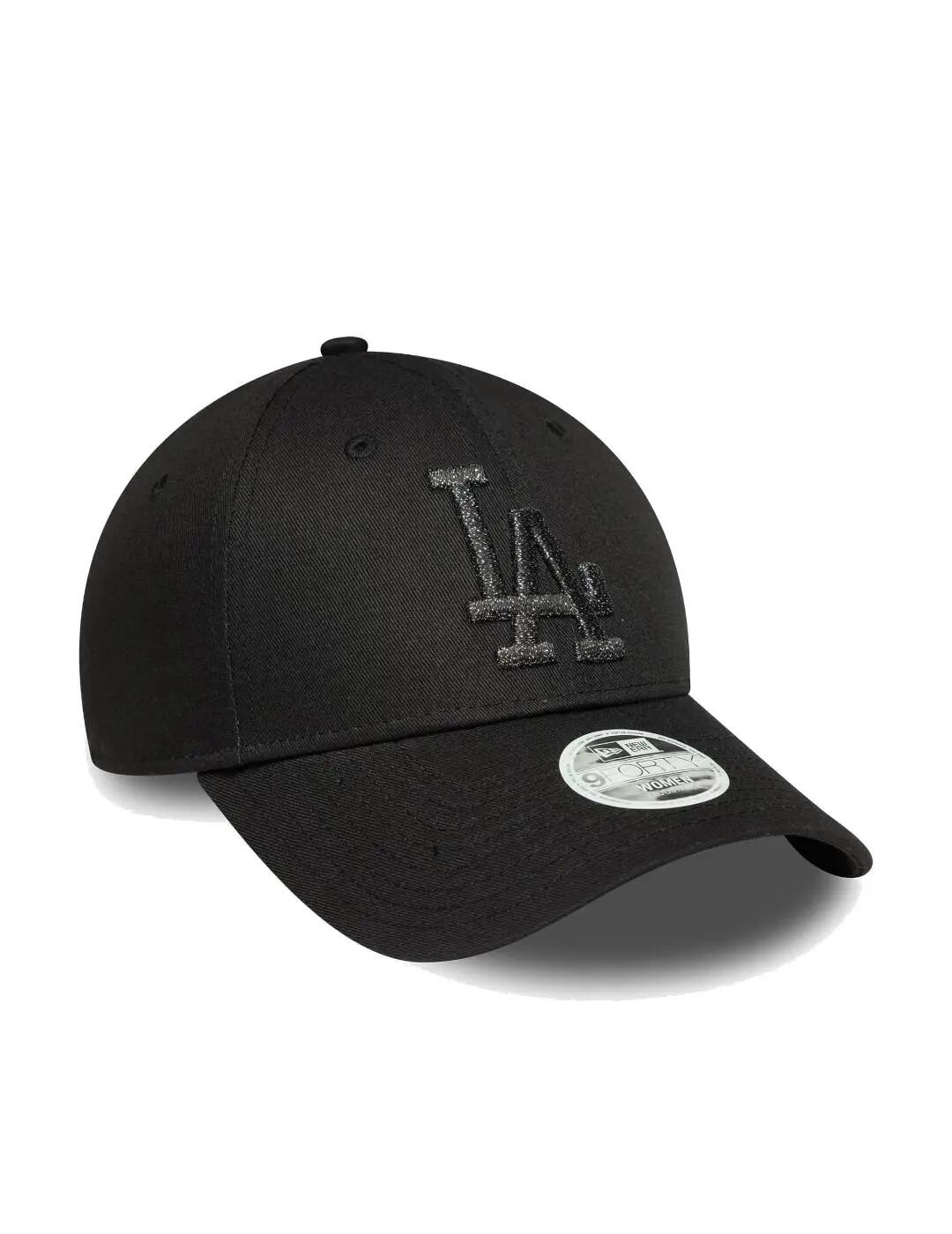 Gorro para  New era La dodgers mlb Negro 3/4