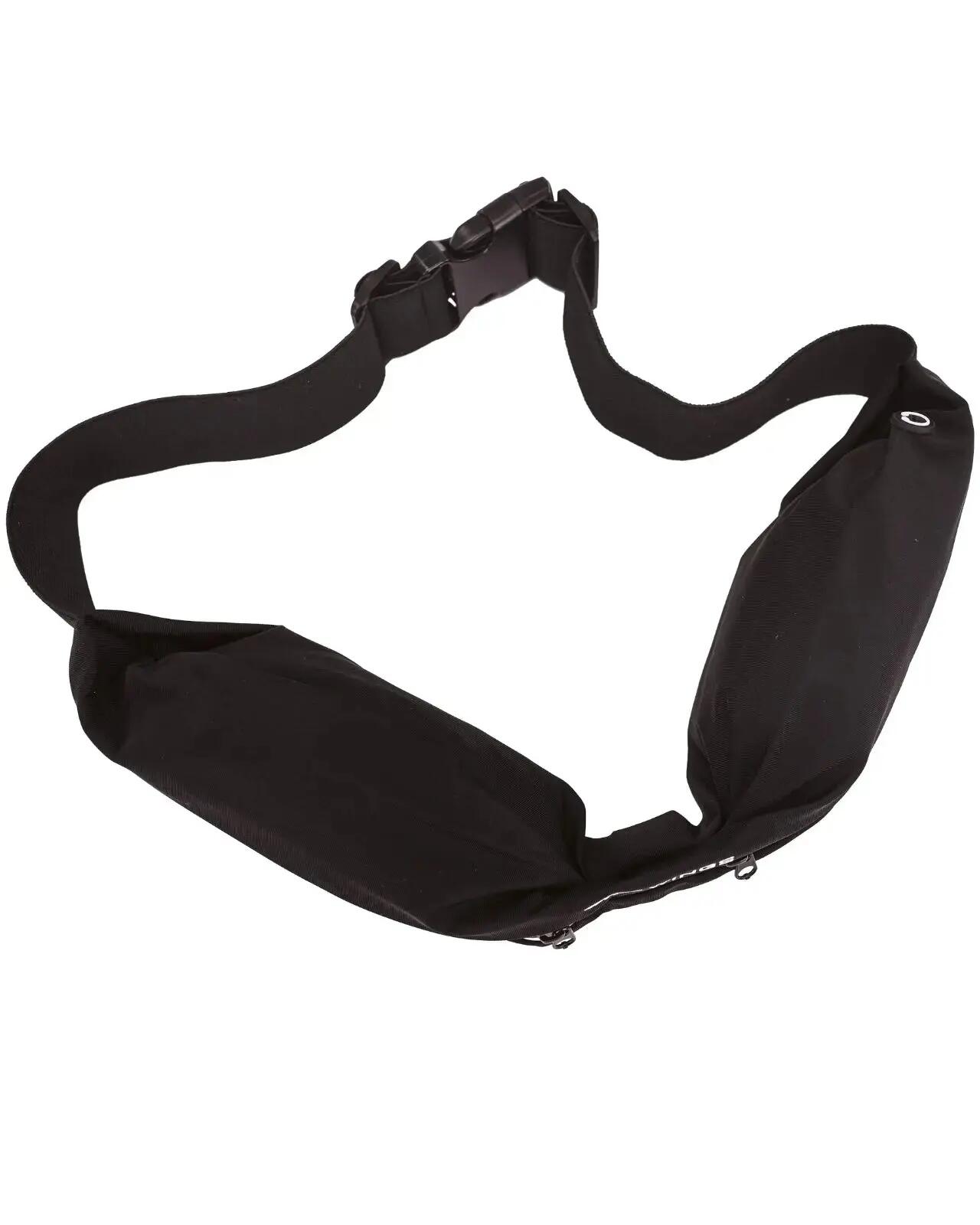 Verborgen heuptasje WINGS met elastische band BLACK 5/8