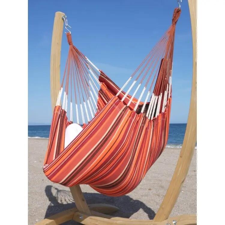 Tropical Hamac - Hamac chaise  Andalou XL avec support en bois 4/5