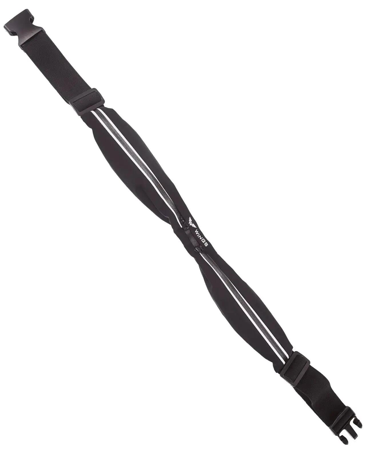 Verborgen heuptasje WINGS met elastische band BLACK 4/8