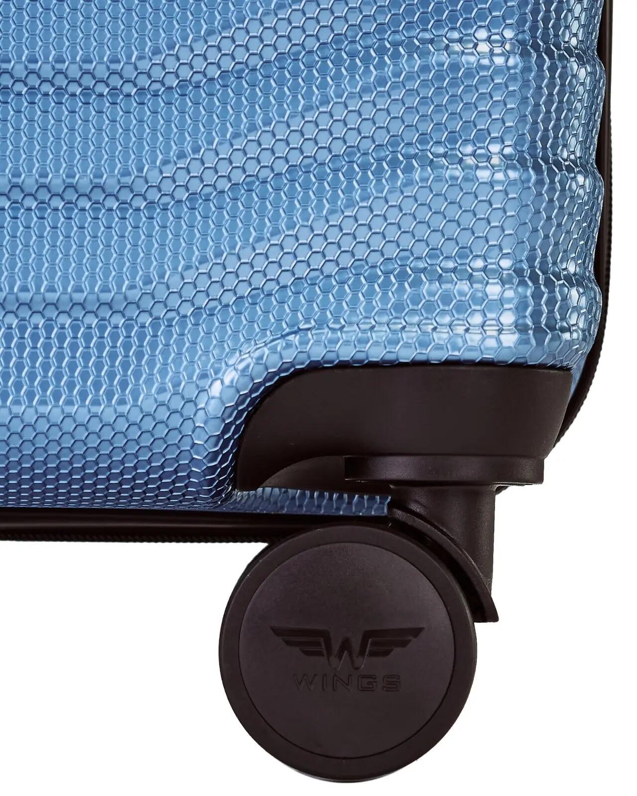 Valise MOYENNE WINGS PC SEA EAGLE 2.0 24" ARGENT BLEU 8/9
