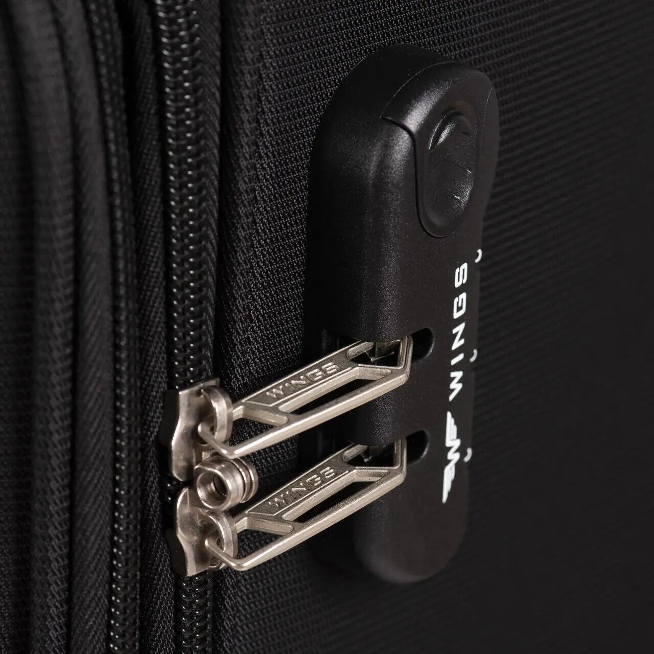Valise cabine souple DIPPER Wings 20" GRIS 9/10