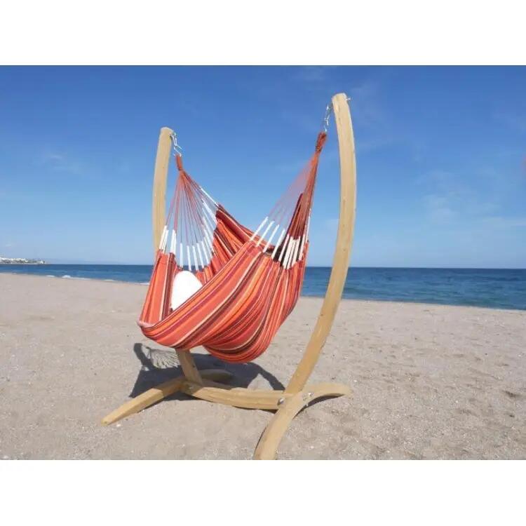 Tropical Hamac - Hamac chaise  Andalou XL avec support en bois 2/5