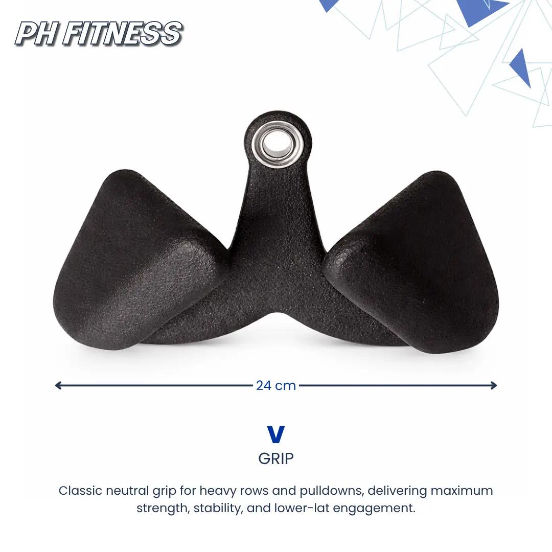 PH Fitness Set 7 impugnature per cavi 7/9