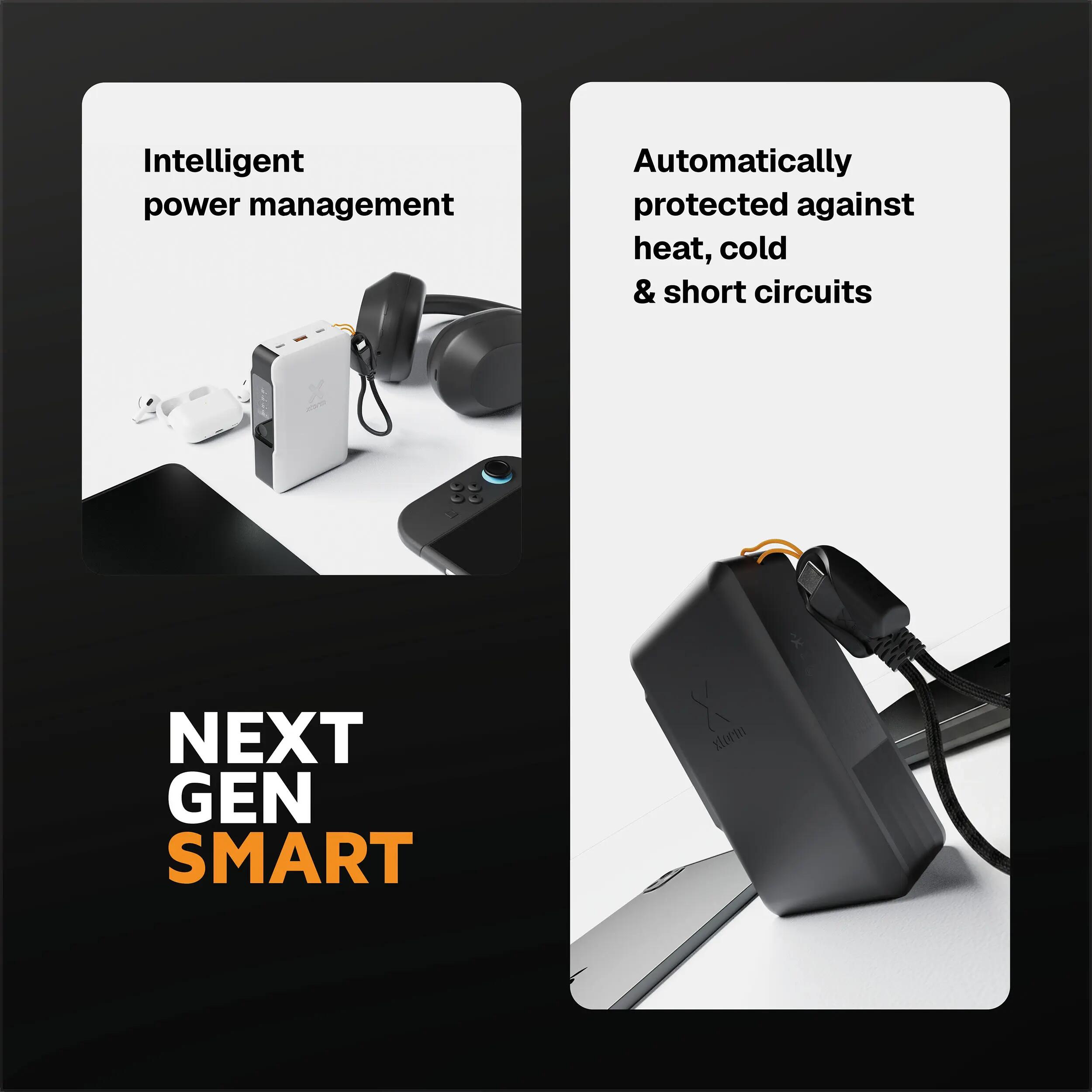 Xtorm NextGen6 35W Powerbank 20.000 mAh - 2 x USB-C / 1 x USB-A - Schwarz 7/7