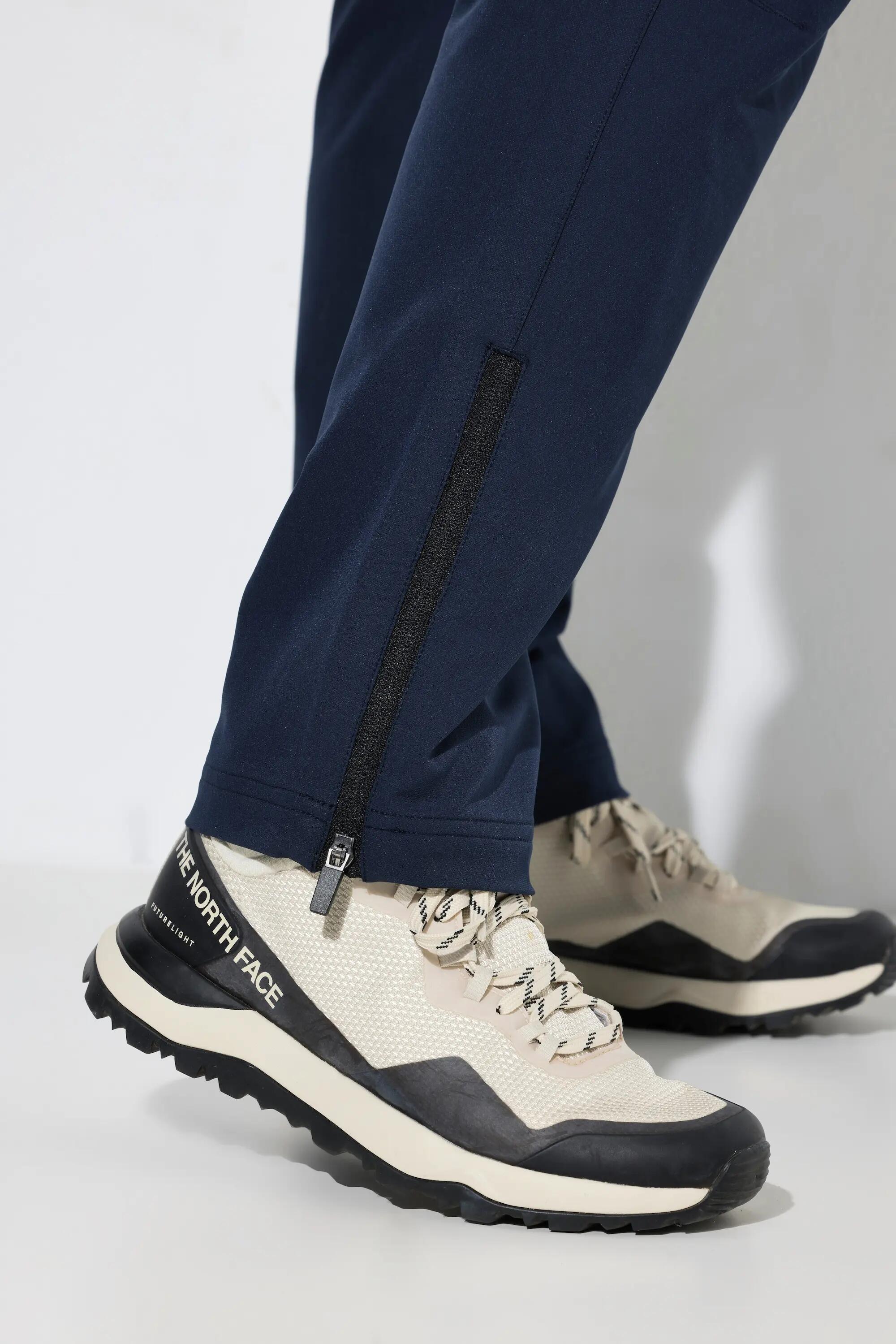 Dames Wandelbroek extra licht elastische tailleband ritszakken 5/7