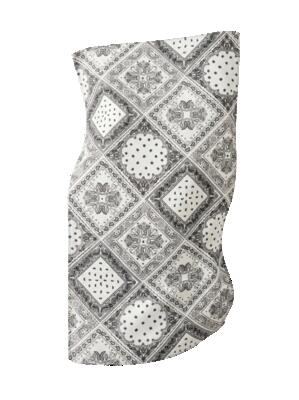 Dames sjaal wings 180x90 cm paisley bandana patroon